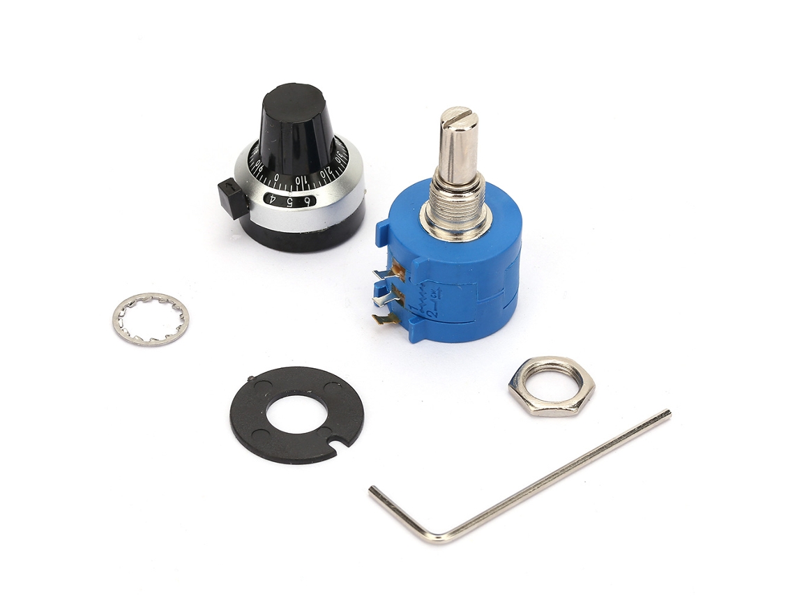 Potenciômetro Wirewound 100k Ohm 10 Voltas