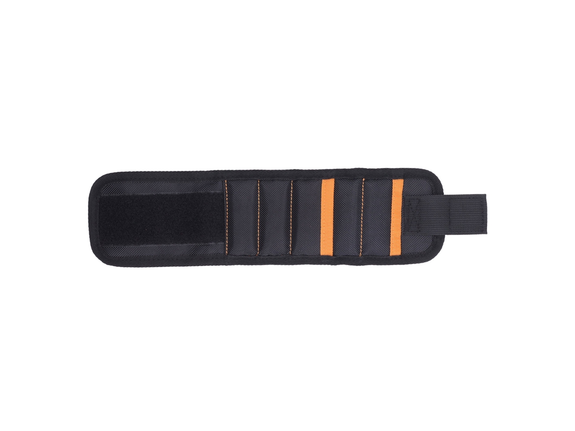 Pulsera Magnética De Tela Oxford Com 5 Compartimentos E 2 Bolsos Leves Para Carpintaria E Decoração