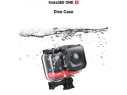 Estojo de Mergulho Insta360 One R de 60 M Insta 360 One R Capa À Prova D'Água Acessório para Mod de Grande Angular 4K
