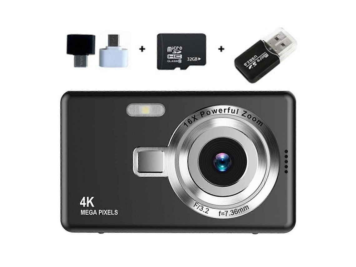 Mini Câmera Digital de Bolso com Zoom de 16x Câmera Pequena para Fotografia Ao Ar Livre ELECTVAULT1