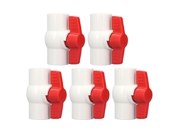 5 Válvulas Bola Pvc Conexão Rápida 32mm