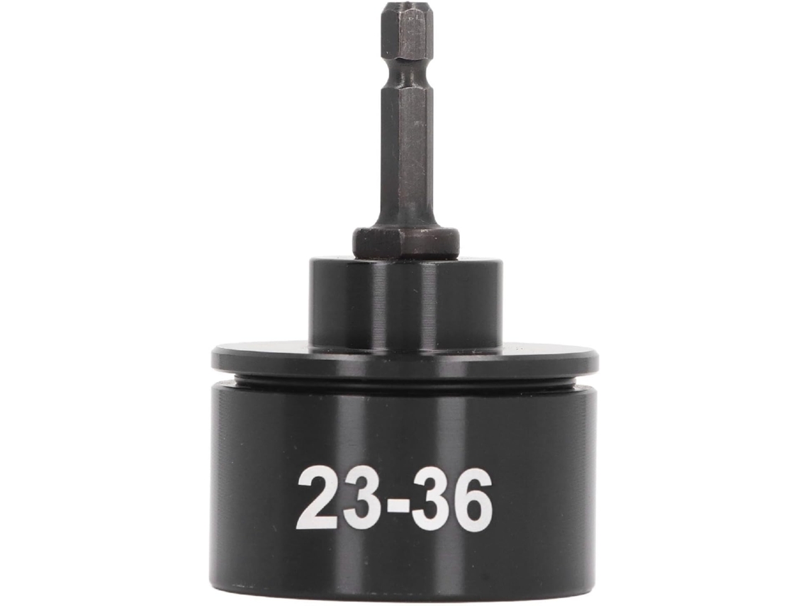 Cabeçote De Seladora Elétrica Para Tampas Garrafa 23a 36mm, Com Limitador Automático, Construção Em Metal, Compatível