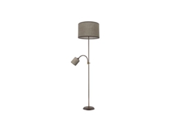 Armonia Pé de Sala 1Xe271Xe14 Castanho-Castanho com Leitor 155X40X40 Cm FABRILAMP