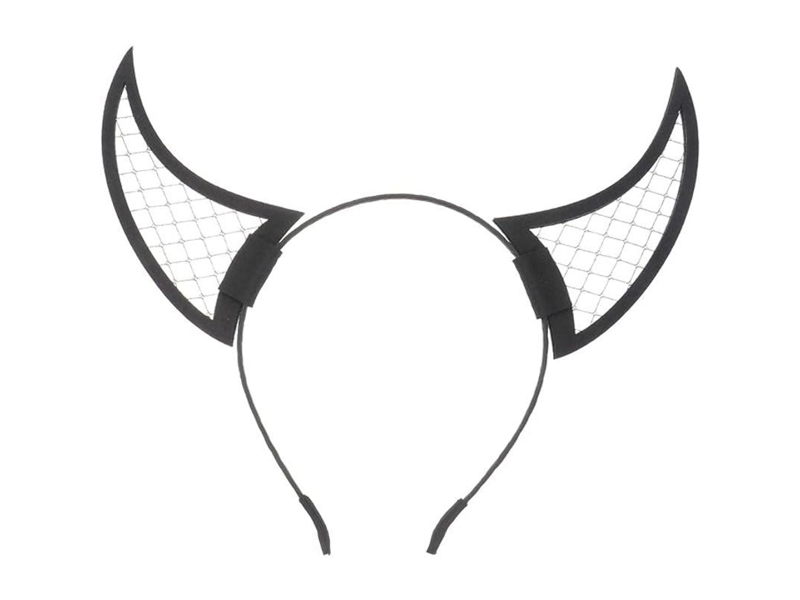 Tiara de Orelha de Gato Batwing para Festa de Halloween e Cosplay