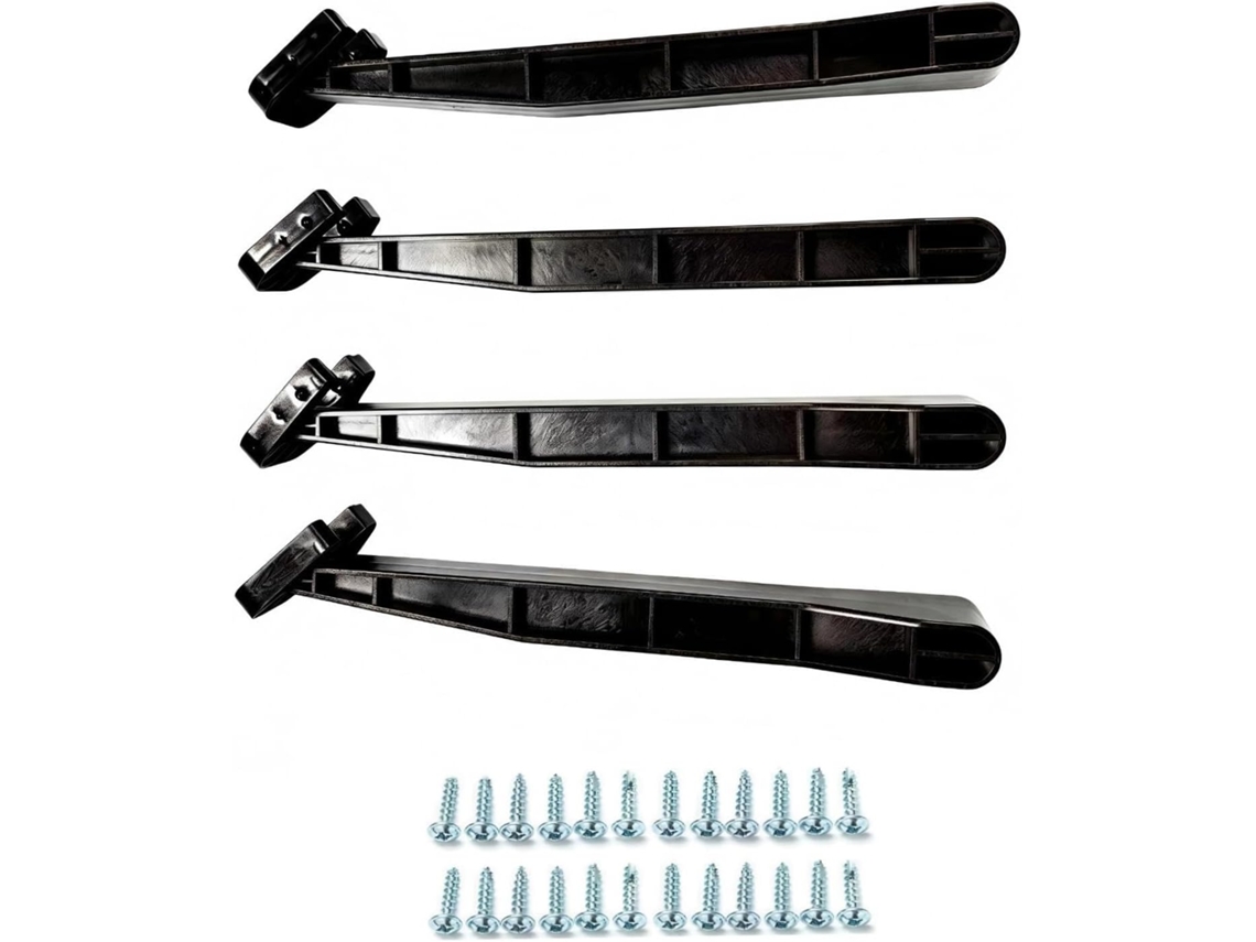 Kit De Instalação E Reparo Para Pia Embutir Com 4 Peças Construção Robusta Em Metal