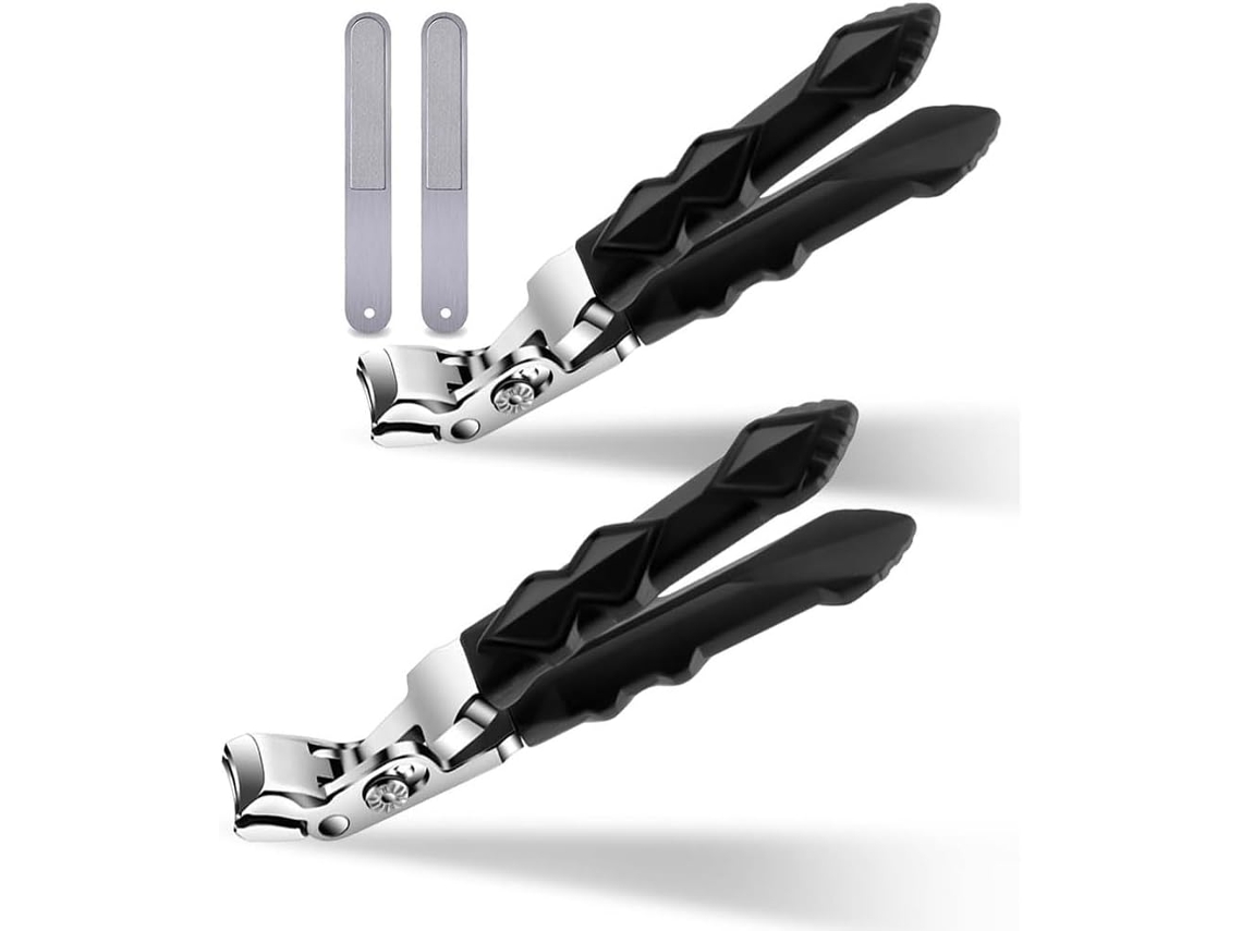 Kit SFUSHOS de 2 Cortadores de Unha Clipmaster Pro para Idosos