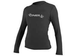 Rashguard Manga Curta Basic Skins Preto 2Xlo´Neill Wetsuits