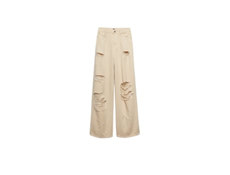 Jeans De Mulher Aniye By Gamba Larga Denim Azul (29)