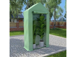 Vidaxl Estufa Com Estrutura Em Aço 0,5 M² 1x0,5x1,9 M