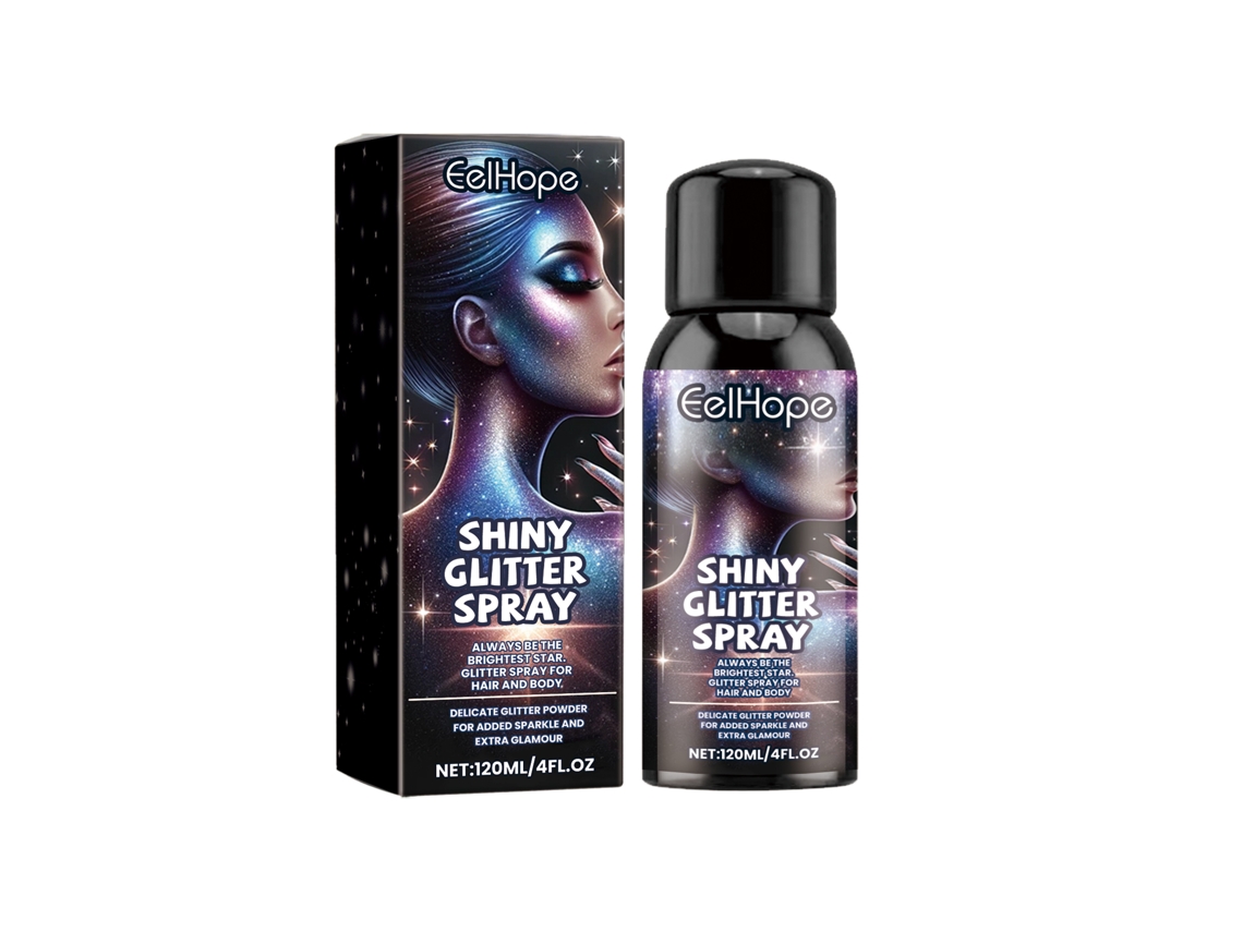 Spray Destaque Brilho Shimmer Maquiagem