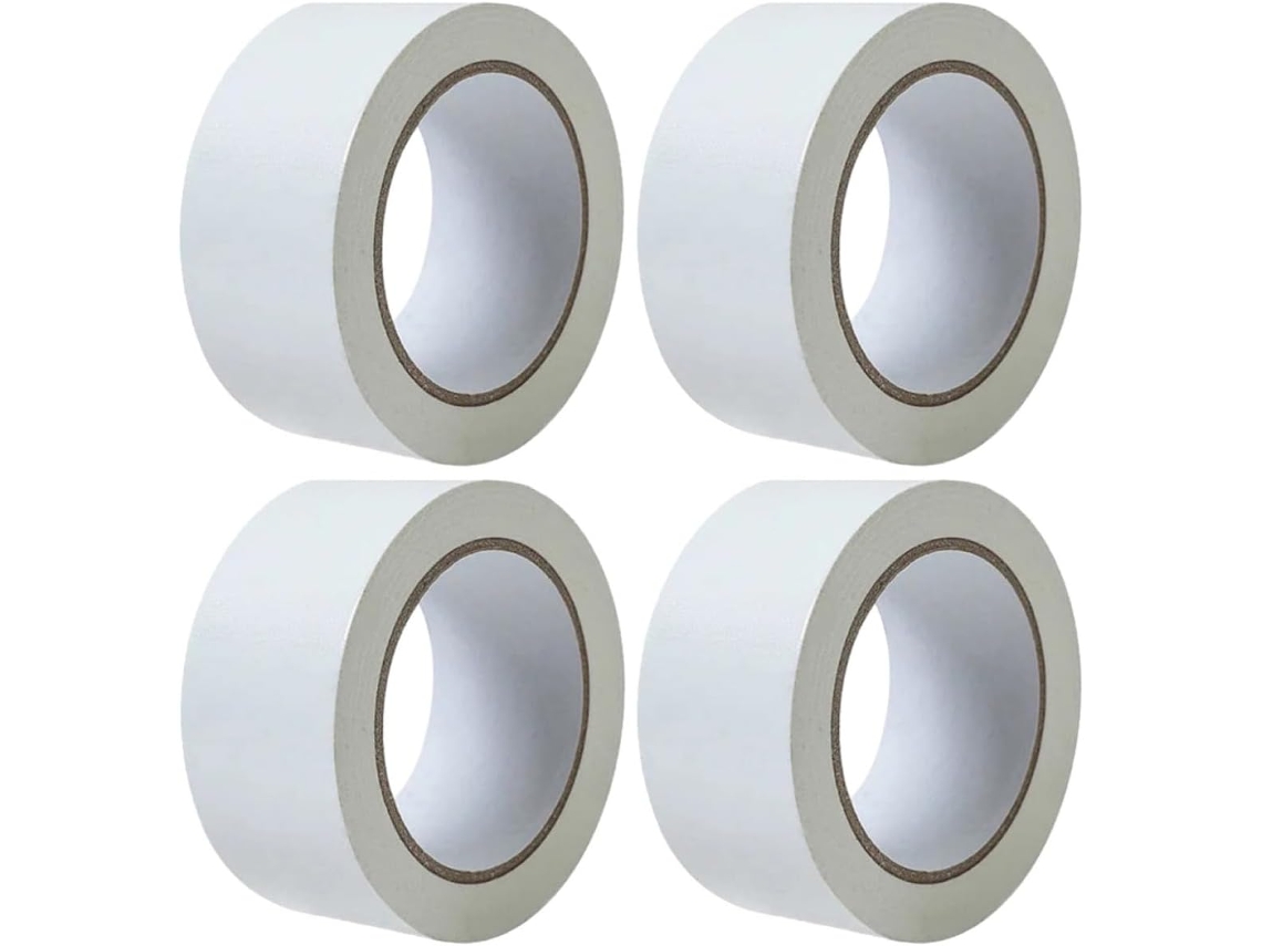 Fita Isolante Para Janelas E Portas, 4 Rolos, Branca