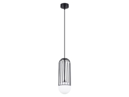Luminárias Pendentes Brina de Aço Preto 115X12X12Cm SOLLUX LIGHTING