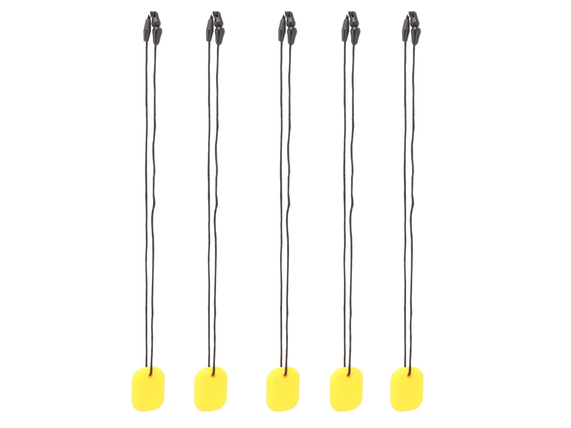 Primerox 5pcs Pingentes de Dentição em Silicone para Bebê Colar Mastigação Brinquedo Sensorial