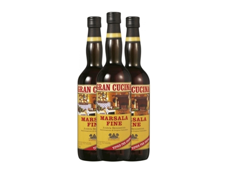 Vinho fortificado BAGLIO CURATOLO Gran Cucina Fine Marsala (0.75 L - 3 Unidades)