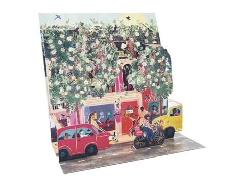 Postal Imagem 3d Pop Up City Walk 20380