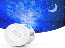 Lurelia Projetor Galáxia Com Bluetooth Coluna, Usb, Rgb, Led, Céu Estrelado, Som Integrado