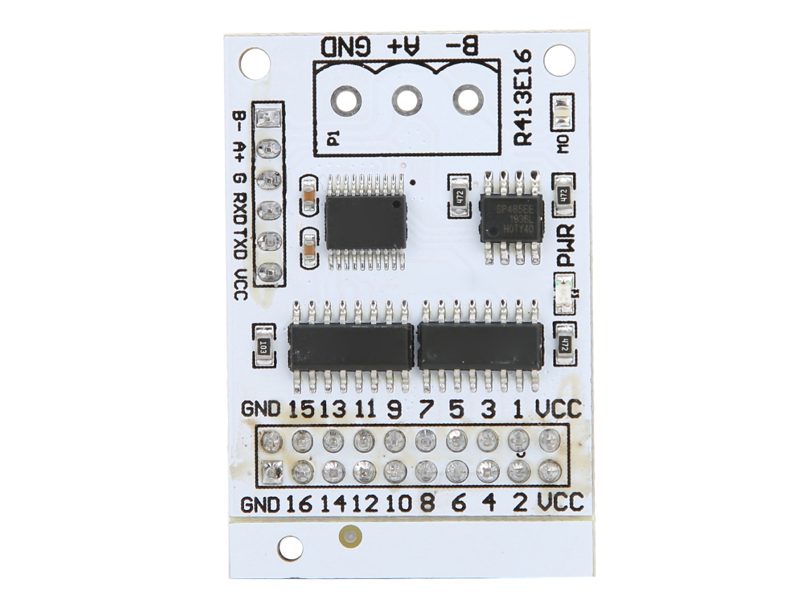 Módulo Controlador Rs485 De 16 Canais 5v Placa De Relé Plc Io Control Switch Board R413e16_b