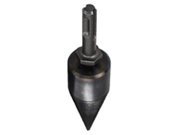 Broca Para Partir Madeira 32mm Mango Redondo Acero Cono Tornillo Antideslizante Para Leña Taladro Manual Agricultura