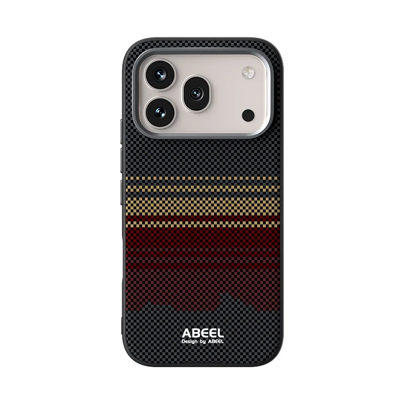 Capa Magnética Para Celular (honor Magic8 Lite) Com Textura De Fibra De Carbono E Proteção De Lente Em Metal, Capa Rígida.