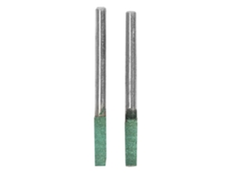 Kit De Brocas De Borracha Verde De 3mm Para Afiar E Polir Com Laxiscreed