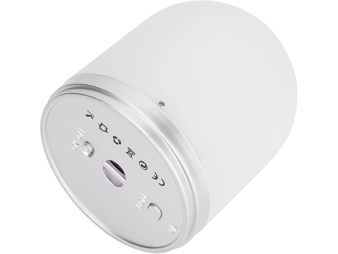 Luminária Noturna Rgb , Dimerizável, Para Cabeceira, Em Abs E Pc, Com