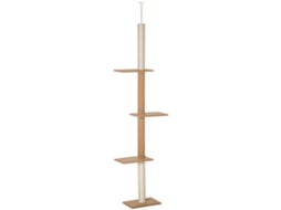 Árvore Teto Ajustável 228 260cm na Cor Cáqui