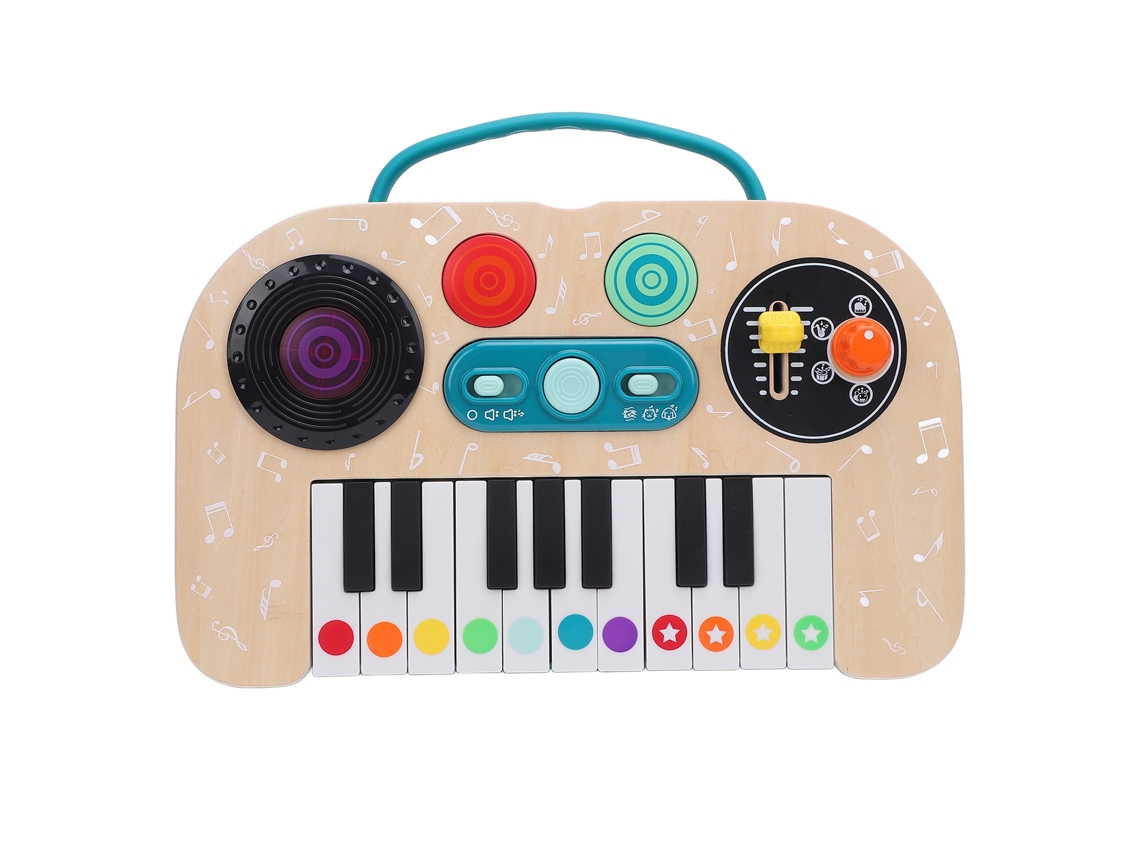 Primerox brinquedo Musical Dj com Piano Efeitos Sonoros Educativo para Crianças Meninos Meninas