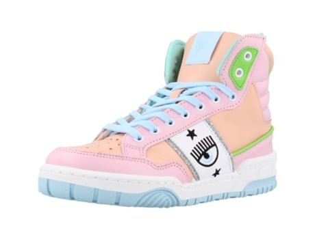 Sapatos de Mulher CHIARA FERRAGNI High Tecido Multicor (38)