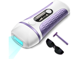 Dispositivo De Remoção De Pêlos A Laser Ipl – 999.999 Flashes, Seguro E Eficaz Para Mulheres E Homens (roxo)