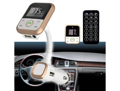 Transmissor FM de carro Gosear® Bluetooth 4.0 MP3 para iphone Samsung HTC LG player sem fio alto-falante