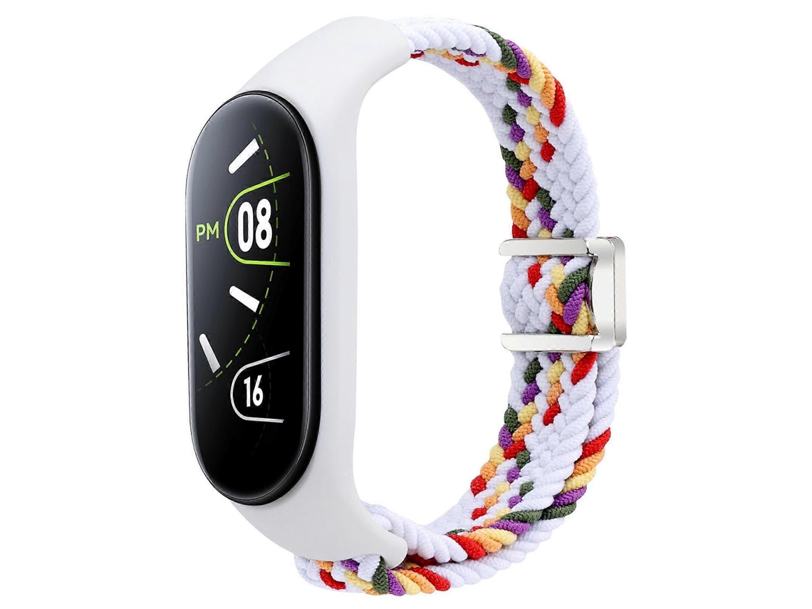 Xdfind Capa, Compatível Com Relógio Pulseira Integrada Trançada E Fecho Magnético Para Xiaomi Mi Band 7/ 6/ 5/ 4/ 3