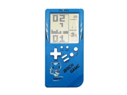 Jogo Eletrônico Clássico Retrô, Quebra cabeça, Console de Jogos Portátil com Tela Grande Azul, Brinquedo para Cria Nças. GOKOCO
