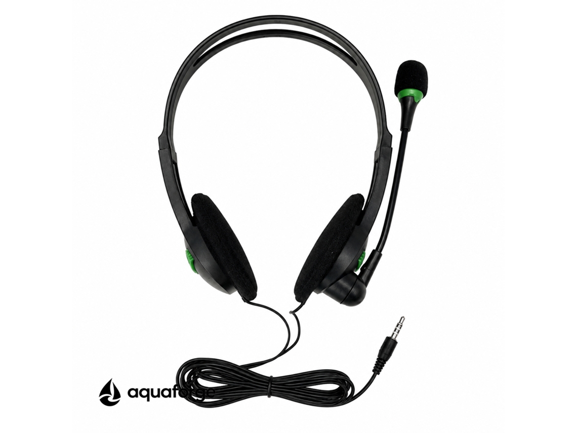 Headset Gaming Com Microfone Cancelamento De Ruído Som Estéreo 3,5 Mm