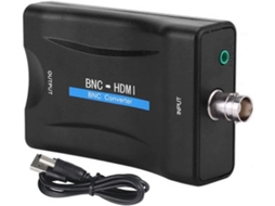 Adaptador Conversor Bnc Para Hdmi Com Tela Hd 1080p/720p Novo Lançamento Wellngs Aquaforge