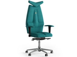 Cadeira de Escritório Ergonómica KULIK Tecido a Jato Azur (Aquamarine -130x50x50cm)