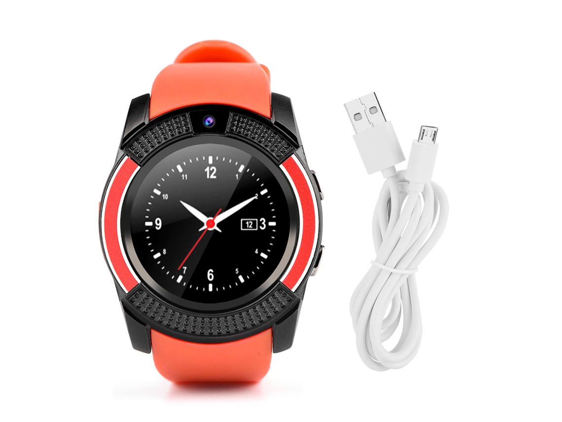 Smartwatch EOOCOO (suporta Cartão Sim, Tela Tática Hd)
