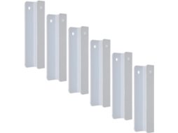 Conjunto De 6 Peças Ferragens Para Portão Entrada Stobaza, Com Compatibilidade Universal E Fabricadas Em Aço Carbono
