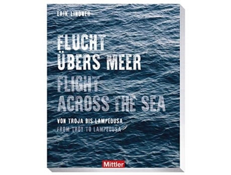 Livro flight across the sea de erik lindner (alemão)