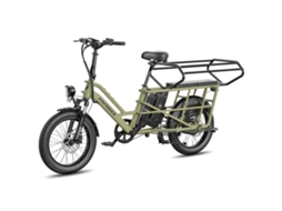 Bicicleta Elétrica FAFREES Ff20 Cuv Longtail, 12 Ah X 2 Pilhas, 250 W