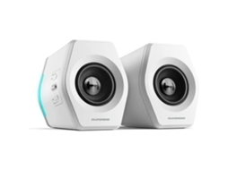 EDIFIER G2000 Alto-Falantes de Mesa Bluetooth Rgb para Jogos 2.0 Brancos