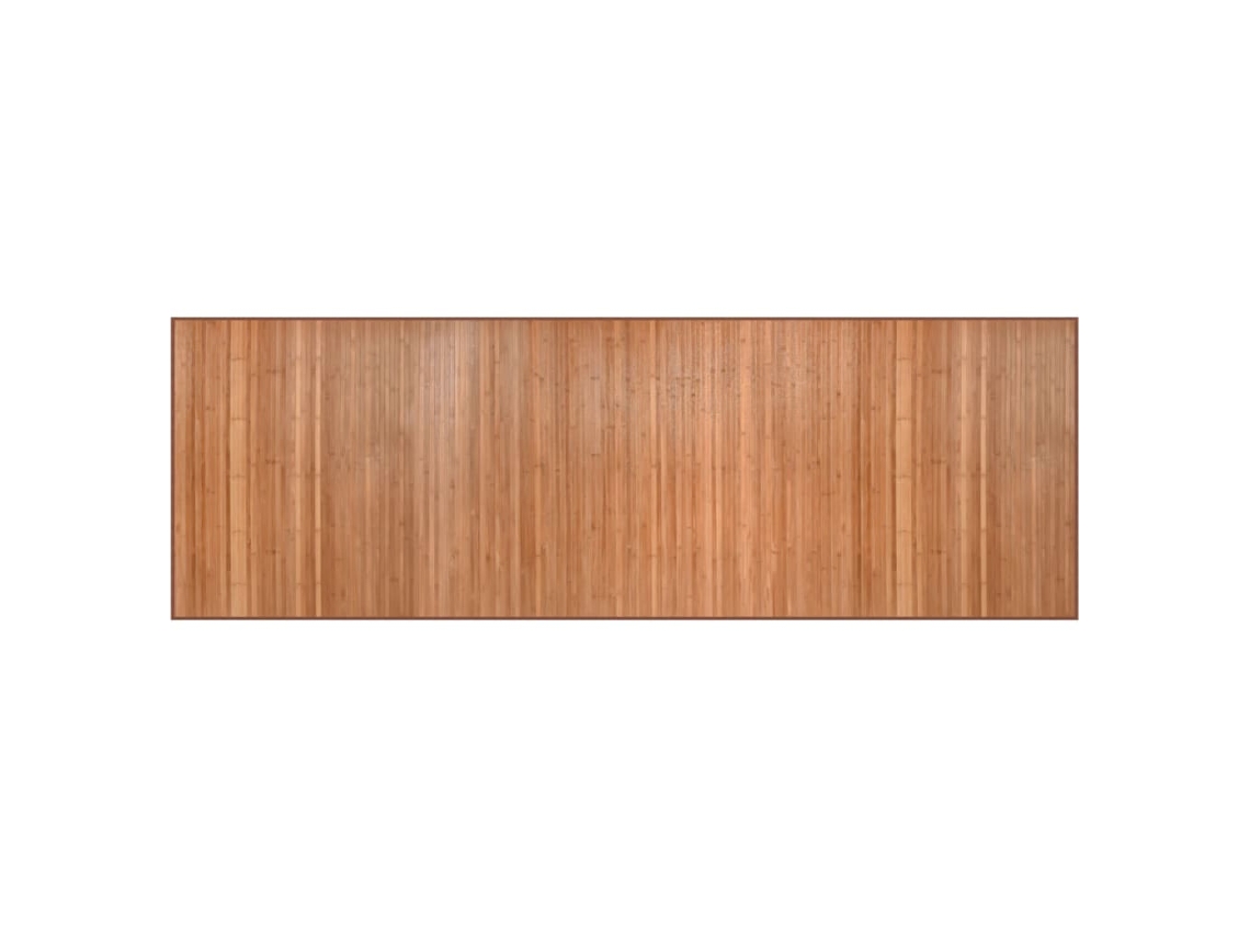 Tapete Retangular VIDAXL Bambu Cor Natural 300 X 100 Cm