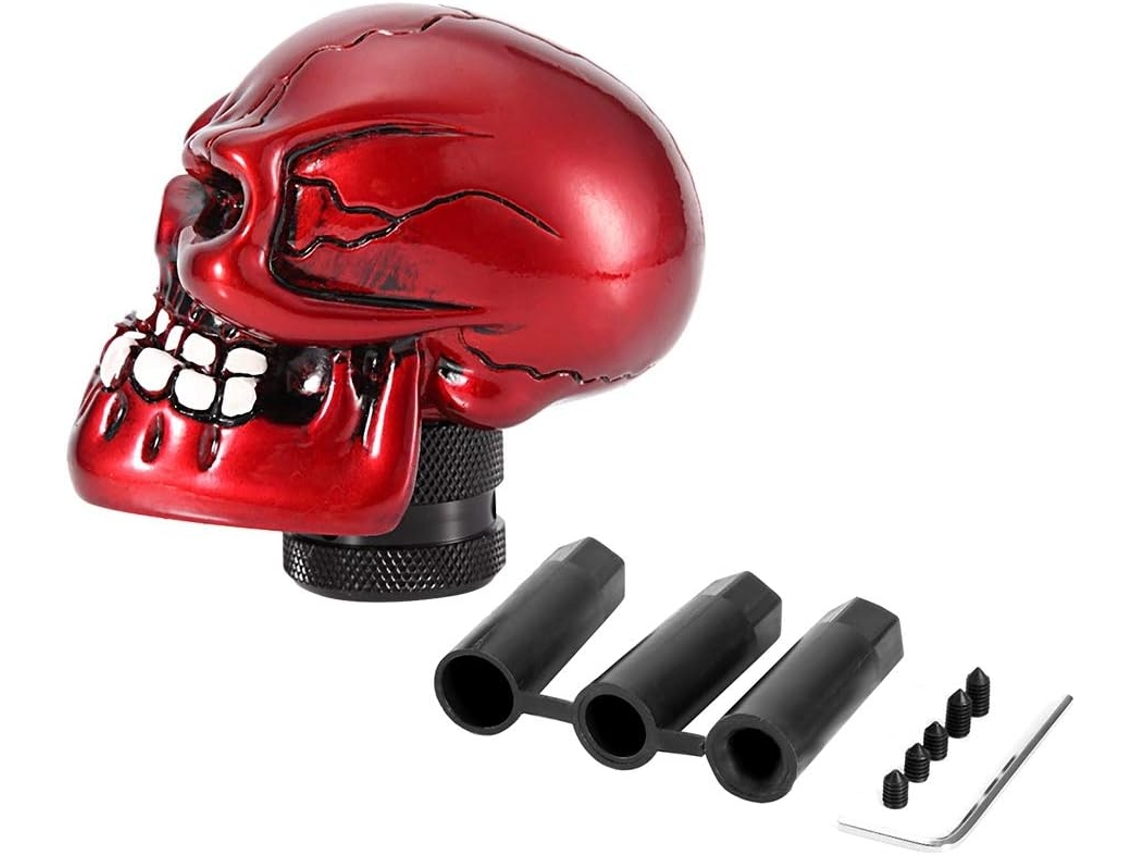 Manopla De Câmbio De 1 Peça, Manopla De Câmbio Manual Universal Modificada Para Carro Brawdress (vermelha)