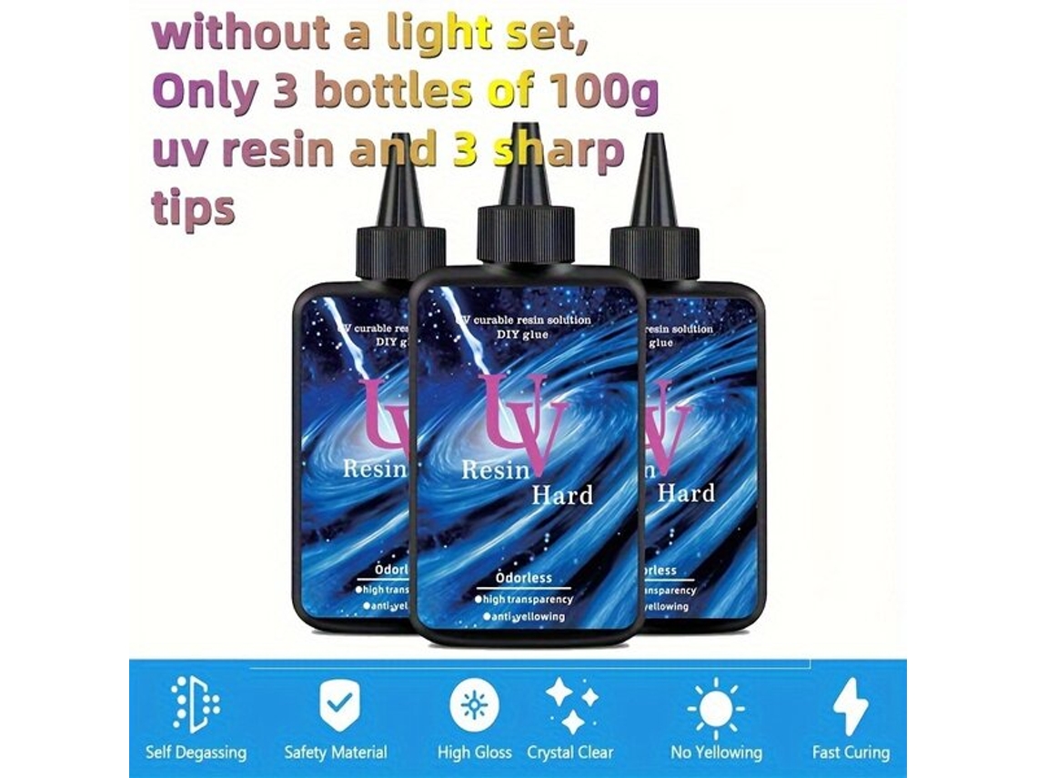Resina Uv Para Joias E Artesanato Vayotoy