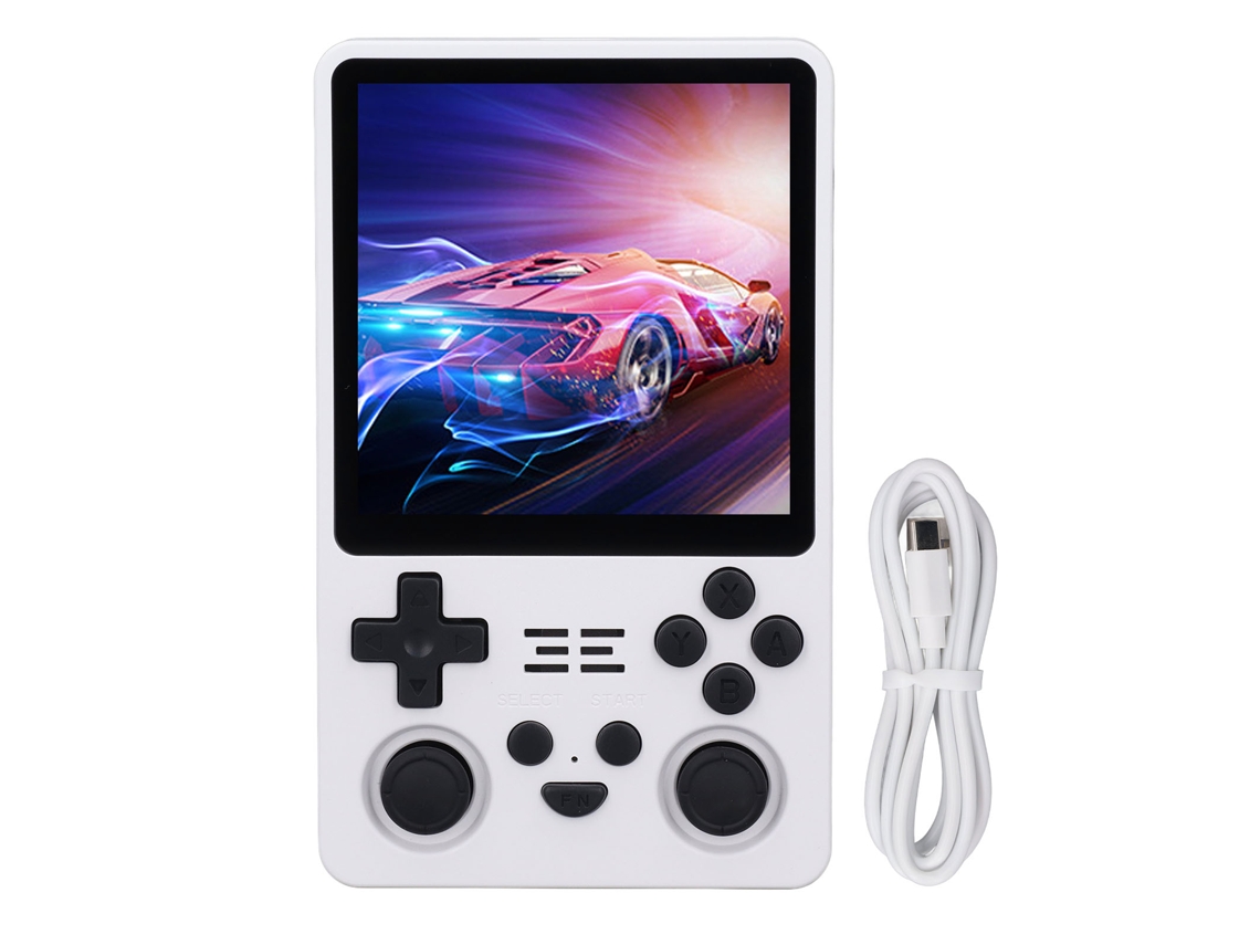Console Retrô Portátil LAXISCREED 4 Polegadas Ips 16g 256g Branco