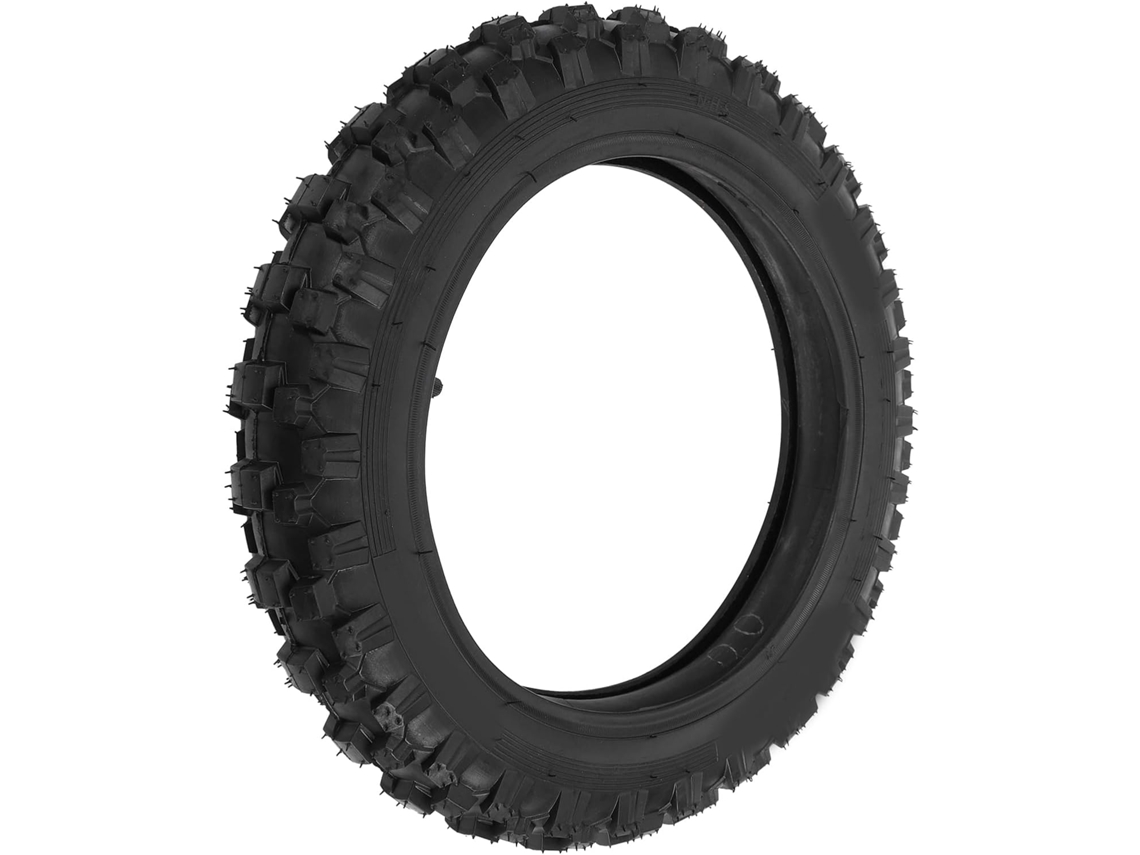 Conjunto De Pneus E Câmaras Ar Pissente Para Motos Off Road 2, 5a 10 Polegadas, Pneus De Borracha Para Aros 10 Polegadas
