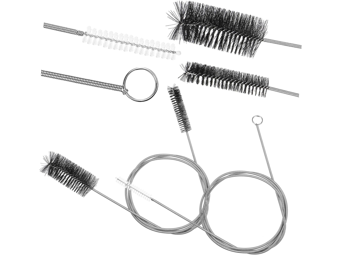 Conjunto De 2 Escovas Flexíveis Para Pia E Ralos. Gokoco