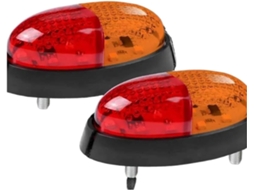 Luz De Seta Lateral Genérica Para Espelho Retrovisor, Luz De Posição Lateral Em Led, 12v 24v, Luz De Freio Traseira