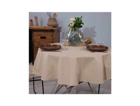 Toalha De Mesa Sud Etoffe Redonda Palácio Multicor (155 Cm)