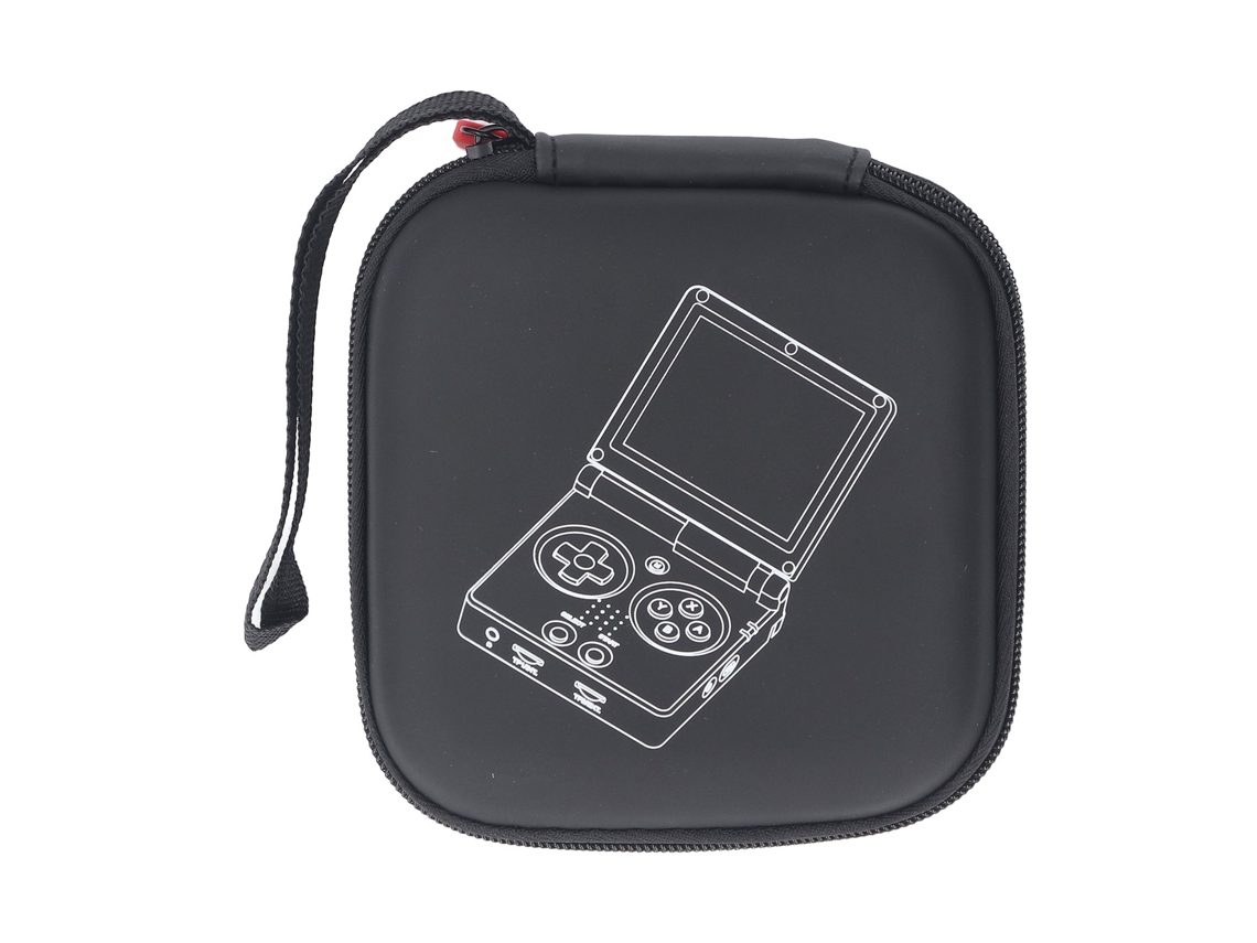 Mali bolsa de Transporte para Console Rg35xxsp Couro Pu com Divisões e Armazenamento Organizado