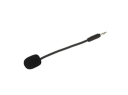 Microfone Desmontável para Logitech G735 com Cancelamento de Ruído Conexão 3,5mm para Jogos e Live Streaming
